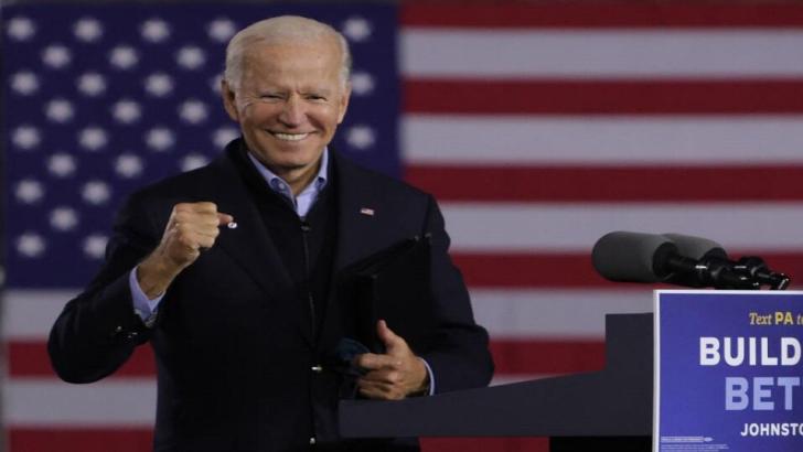 US presidential candidate Joe Biden